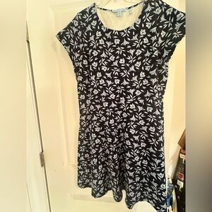 Draper James Navy floral dress